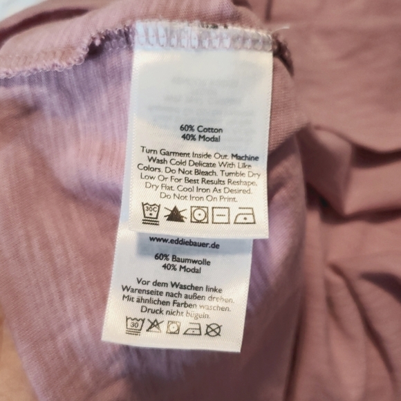 Eddie Bauer Cotton Modal Top M - Picture 5 of 5